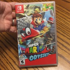 New, unopened super Mario odyssey